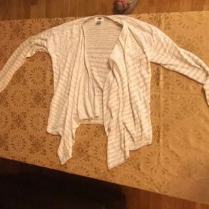 Old Navy cream colored cardigan